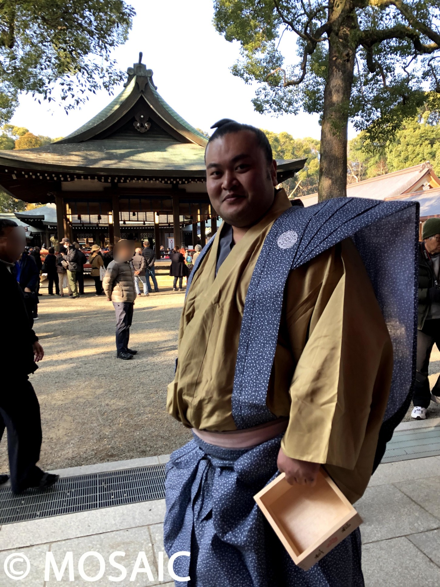 年 節分祭 は大宮氷川神社へ 陸奥部屋力士 勇輝さんは気さくな方でした Mosaic