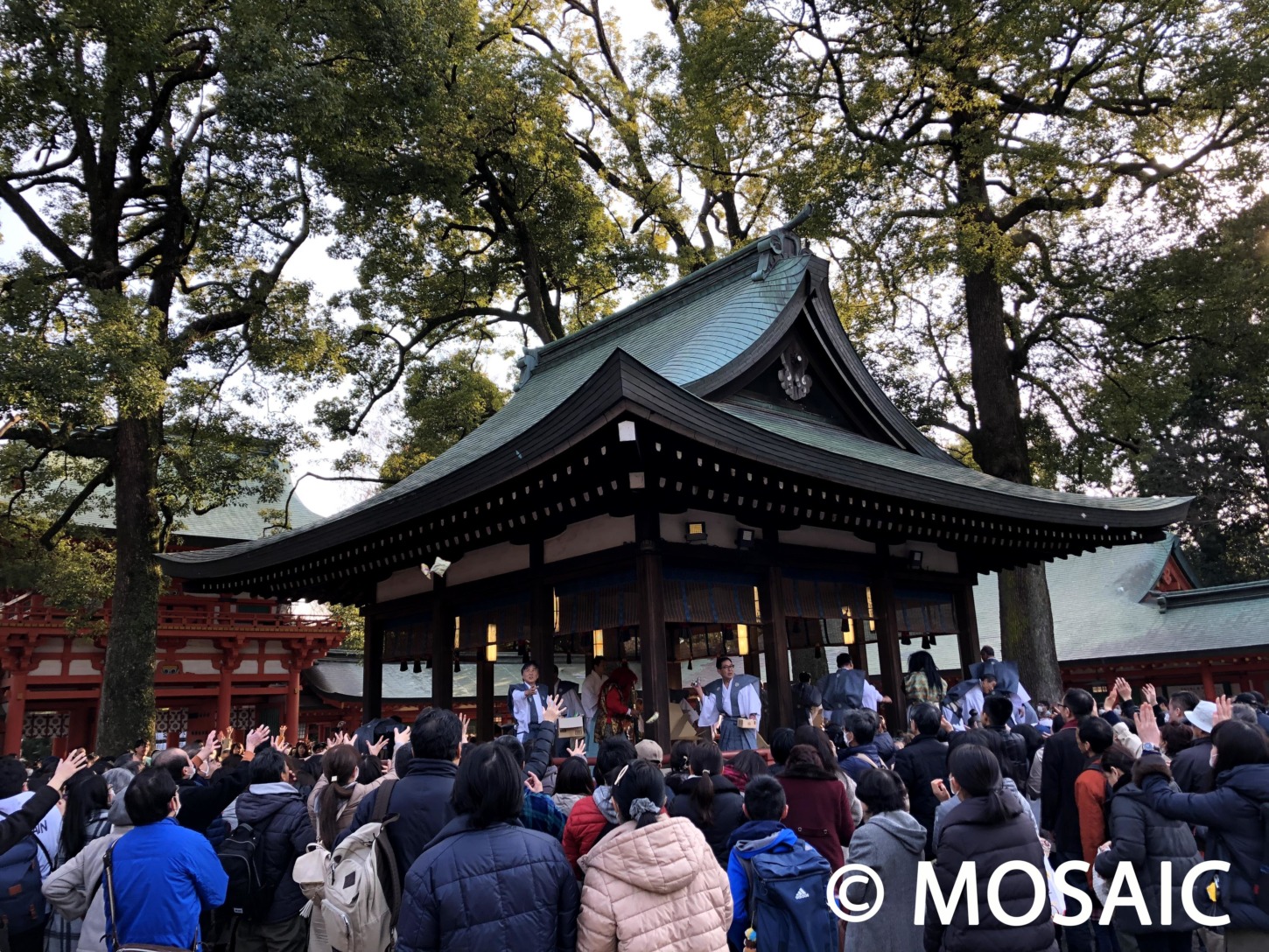 年 節分祭 は大宮氷川神社へ 陸奥部屋力士 勇輝さんは気さくな方でした Mosaic